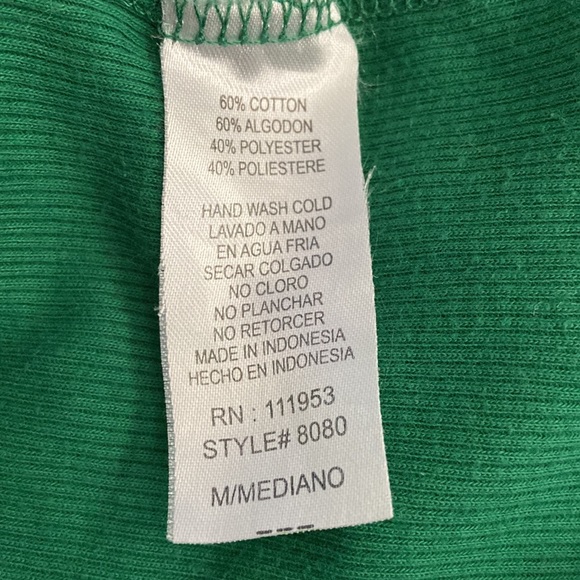 Like new Active Basic Ribbed Racerback Forest Green Tank - Picture 8 of 10